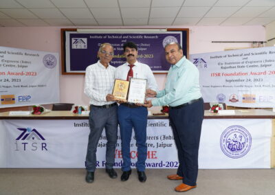 Dr. Nagendra Kumar Swarnkar <br>Excellence in Leadership Award <br>Suresh Gyan Vihar University, Jaipur