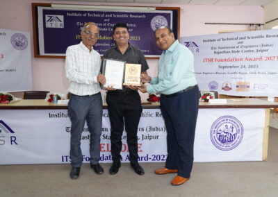 Dr. Ramesh Bharti <br>Best Faculty Award <br>Jagan Nath University Jaipur